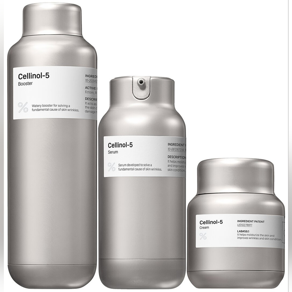 Unisex Cellinol-5 Super Anti Aging 3-step Set